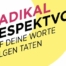Logo radikal respektvoll