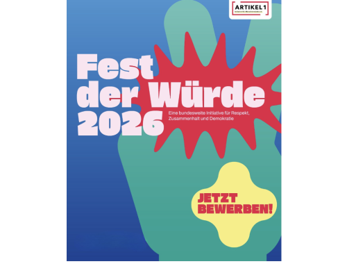 Fest der Würde 2026 – Jetzt bewerben!